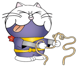 The Cat Ninja Fighter sticker #13759540