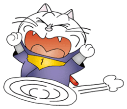 The Cat Ninja Fighter sticker #13759541