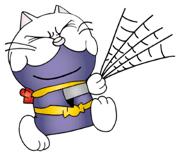 The Cat Ninja Fighter sticker #13759542