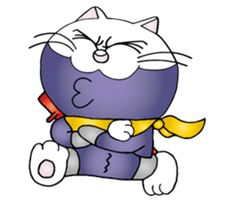 The Cat Ninja Fighter sticker #13759543