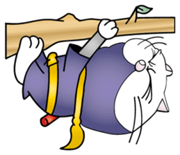 The Cat Ninja Fighter sticker #13759544