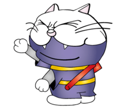 The Cat Ninja Fighter sticker #13759545