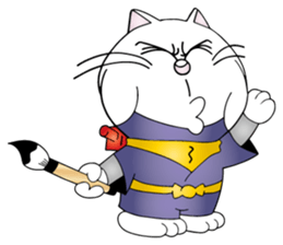 The Cat Ninja Fighter sticker #13759546