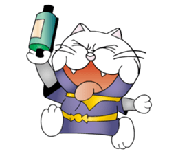 The Cat Ninja Fighter sticker #13759547
