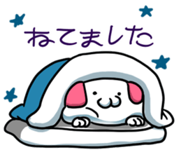 pink ear cat sticker #13759836