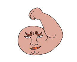 Chaos face Move sticker #13759886