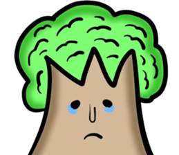 Cute trees sticker #13759952