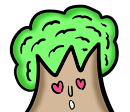 Cute trees sticker #13759957