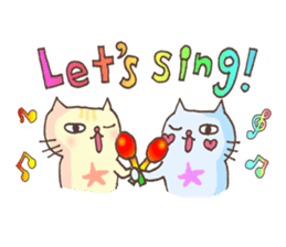 vol.1 Let's sing a song! Karamaru sticker #13760126