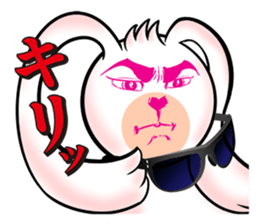 Magical ear of rabbit sticker #13760486