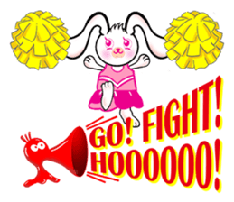 Magical ear of rabbit sticker #13760508