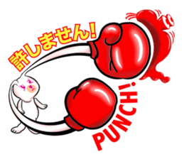 Magical ear of rabbit sticker #13760510