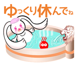 Magical ear of rabbit sticker #13760514