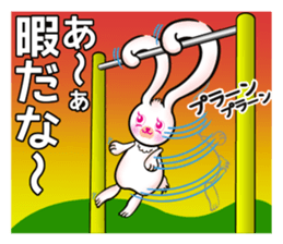 Magical ear of rabbit sticker #13760515