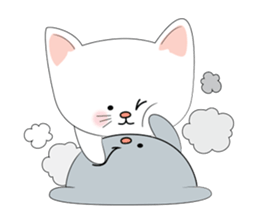 Meow Meow Cats & Cute sticker #13760741
