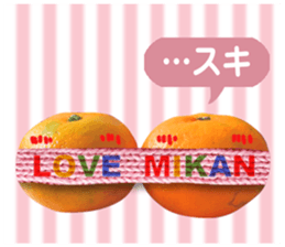 Tangerine photo sticker sticker #13761002