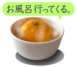 Tangerine photo sticker sticker #13761006