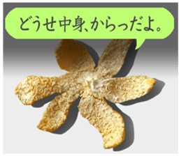 Tangerine photo sticker sticker #13761014