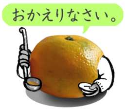 Tangerine photo sticker sticker #13761016