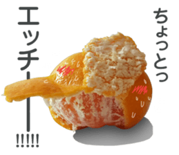 Tangerine photo sticker sticker #13761022