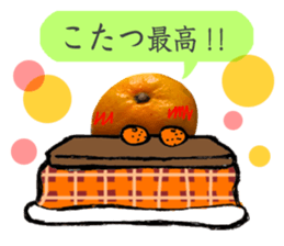Tangerine photo sticker sticker #13761028