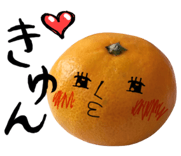 Tangerine photo sticker sticker #13761029