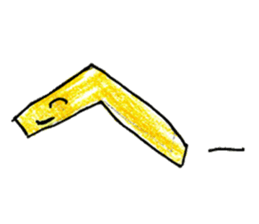 AIUEO character sticker sticker #13761402