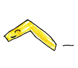 AIUEO character sticker sticker #13761402