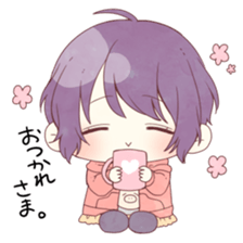 Seisyun cafeteria Sticker sticker #13761557