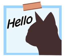 neko cat love sticker #13762526
