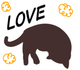 neko cat love sticker #13762532