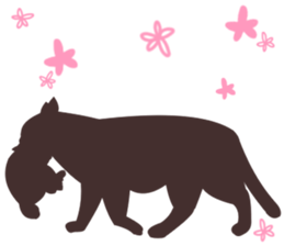 neko cat love sticker #13762557