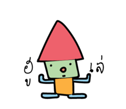 Mr.Boo and the gang sticker #13763416