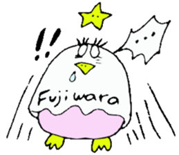 Mr.& Mrs.Fujiwara sticker #13764437