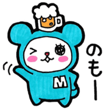 Sticker for the initial M sticker #13764740