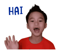 Cool Little Kid Animation sticker #13764774