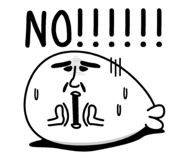 Uncle trouble in conversation seals sticker #13765013