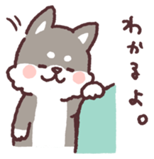 fluffy fat Shiba3 sticker #13765327