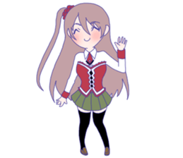 Strong Girl of Competitive Spirit sticker #13765494