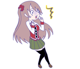 Strong Girl of Competitive Spirit sticker #13765495