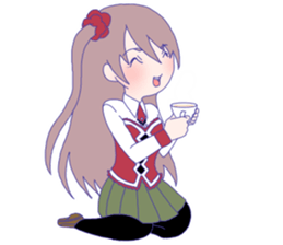 Strong Girl of Competitive Spirit sticker #13765497