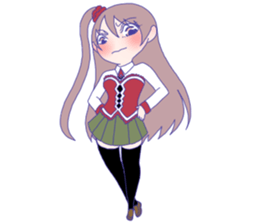 Strong Girl of Competitive Spirit sticker #13765498