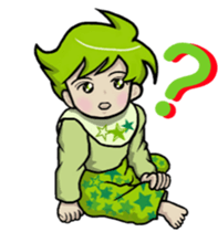 Small children colorful sticker #13765540