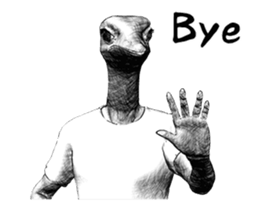 Ostrich Senior sticker #13765851