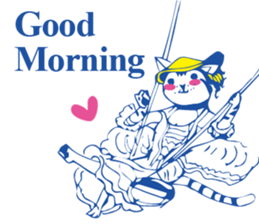 LazyLazy Cat Cosplay sticker #13766152