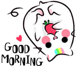 Rainbow Hamster & Strawberry sticker #13766158