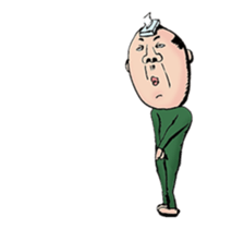 moving fake samurai sticker #13766838