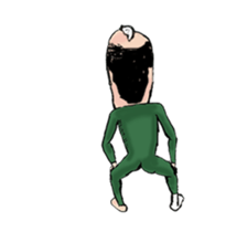 moving fake samurai sticker #13766848