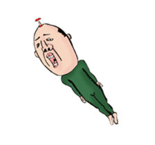 moving fake samurai sticker #13766850