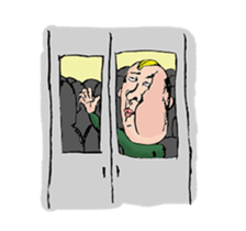 moving fake samurai sticker #13766859